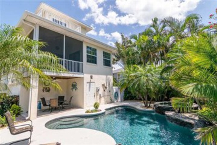 Beachside Home in Holmes Beach, FL