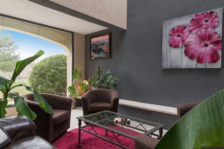 Lobby sitting area