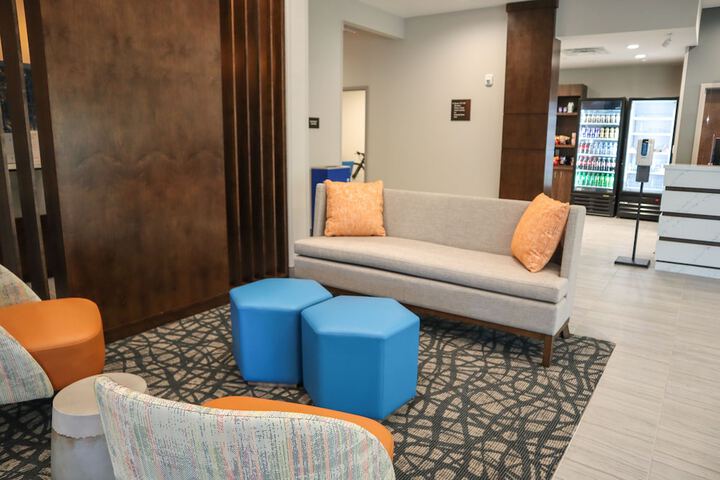 Lobby sitting area