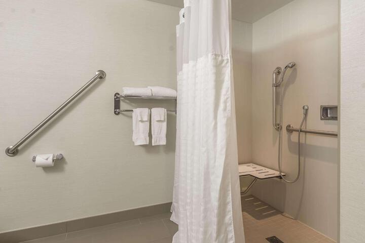1 Queen Mobility Hearing Accessible Roll in Shower (1 of 12)