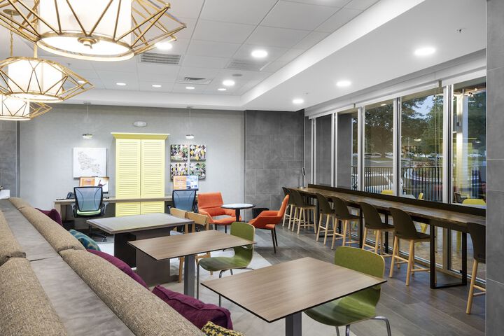 Lobby sitting area