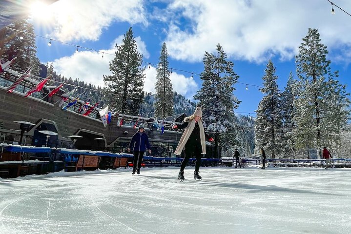 Ice skating