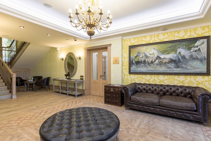 Interior entrance