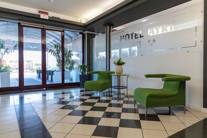 Lobby sitting area