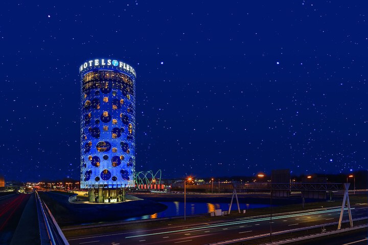 Front of property - evening/night