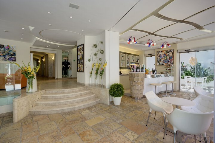 Interior entrance
