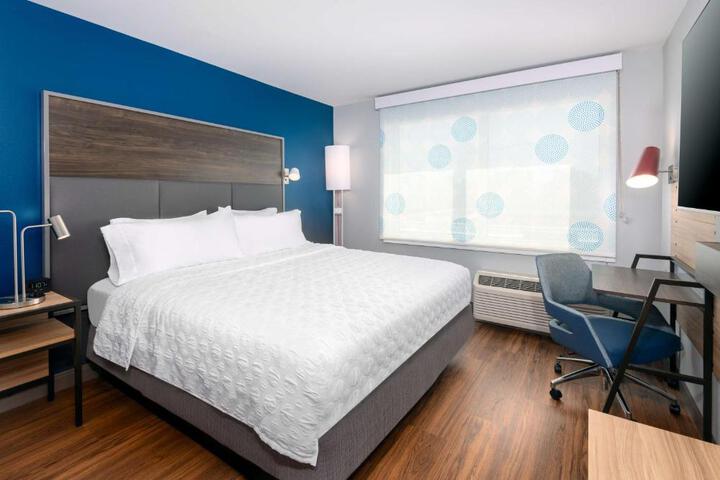 1 King Bed with Walk in Shower (7 of 7)