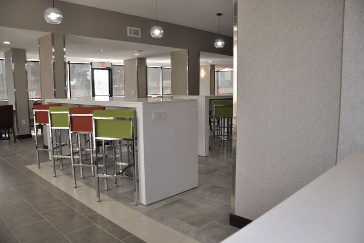 Breakfast area