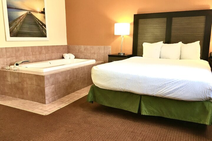1 Queen Bed Mobility Accessible Roll in Shower (13 of 26)