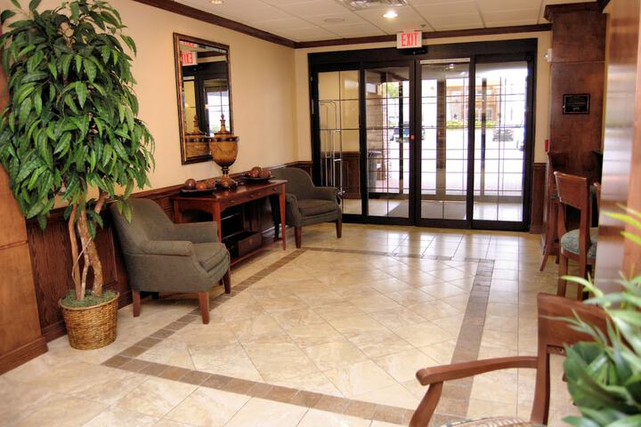 Interior entrance