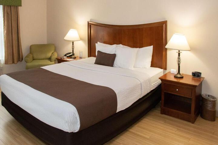 Accessible 1 King Mobility Accessible Bathtub Work Desk Microwave and Refrigerator WiFi Full Breakfast (13 of 13)