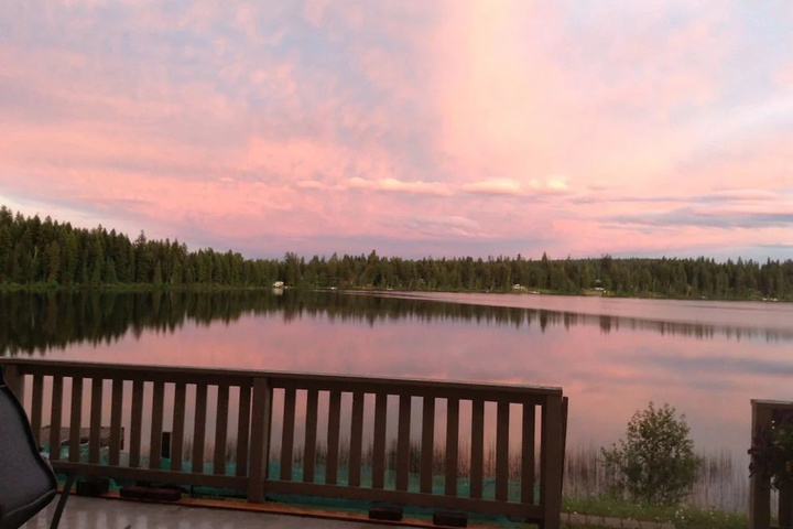 Exterior of Tyee Lake Lodge