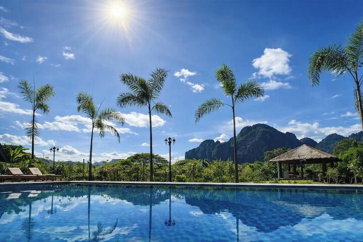 Exterior of Nature Resort Vangvieng