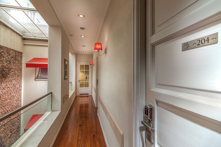 Interior entrance