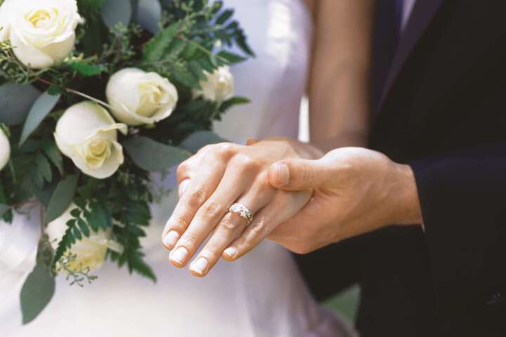 Indoor wedding