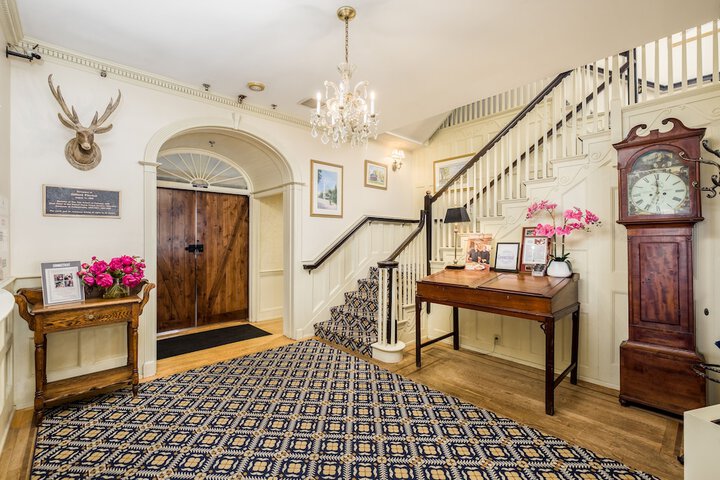 Interior entrance