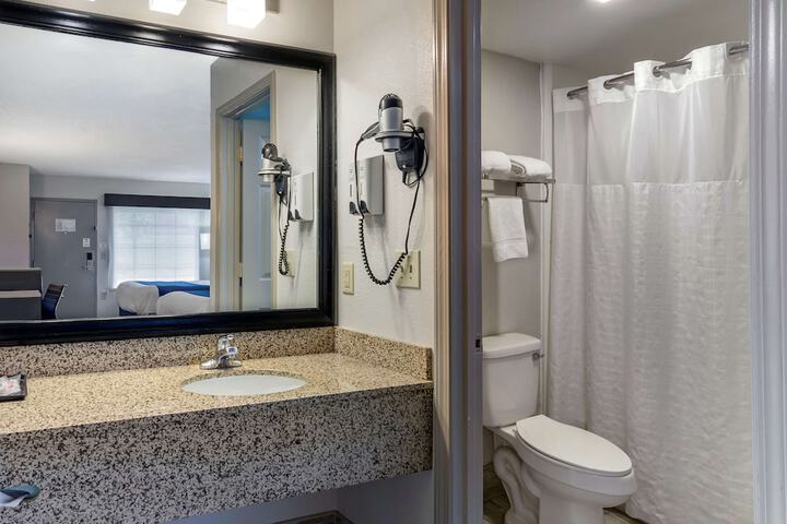 1 Queen Bed Mobility Accessible Roll in Shower Sofa Bed Full Breakfast (1 of 12)