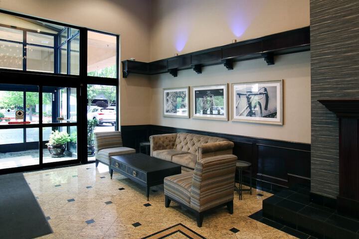 Interior entrance