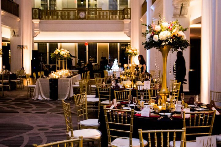 Indoor wedding
