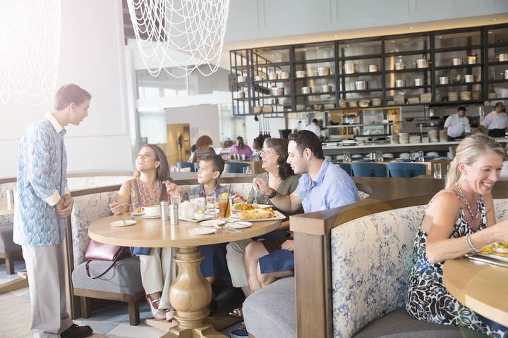 Breakfast area