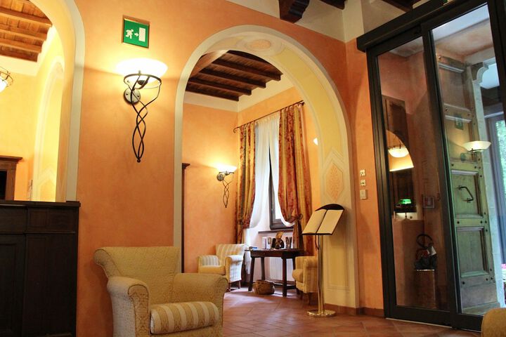 Interior entrance