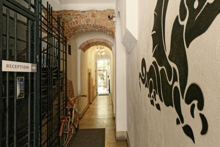 Interior entrance
