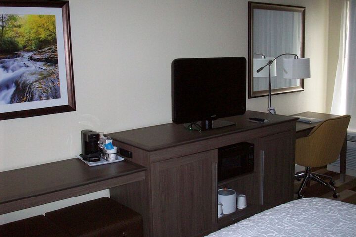 1 King Bed with Refrigerator, Microwave (21 of 33)