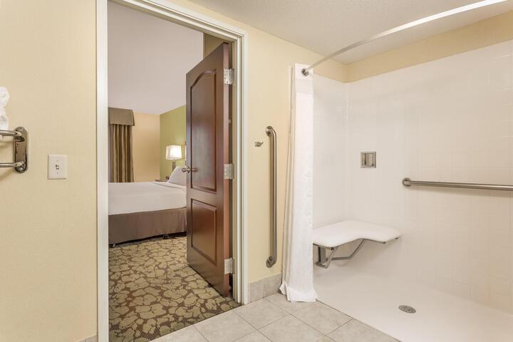 1 King Bed Mobility Accessible Bathtub with Grab Bars (10 of 11)