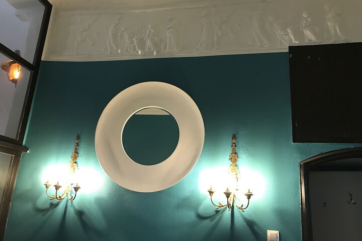 Interior entrance