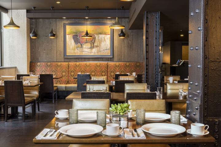 Breakfast area