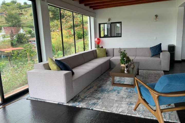 Lobby sitting area