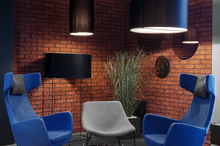 Lobby sitting area
