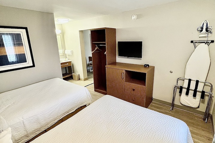 1 Double Bed Mobility Accessible Roll in Shower (1 of 21)