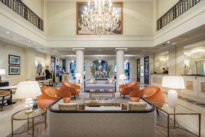Interior entrance