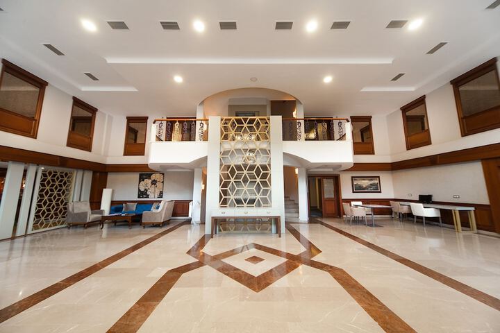 Interior entrance