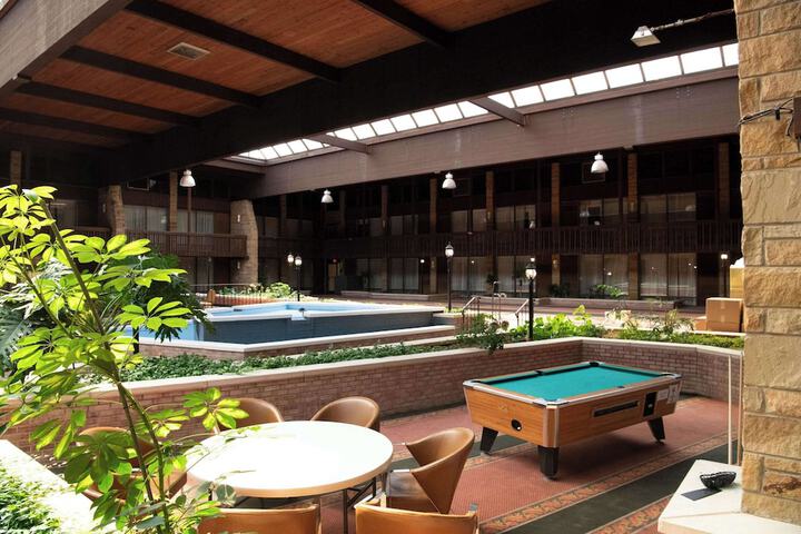 Courtyard view