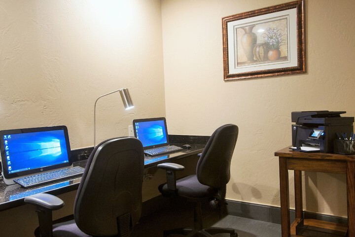 In-room business center