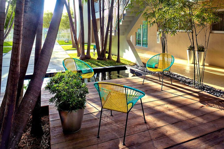 Courtyard view