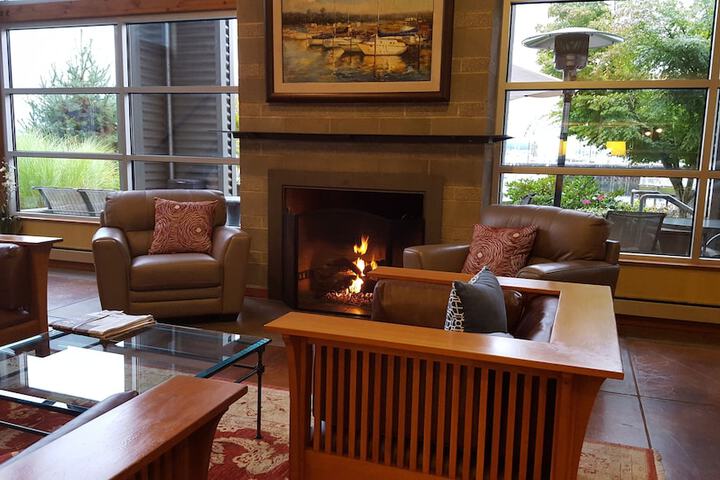 Lobby sitting area