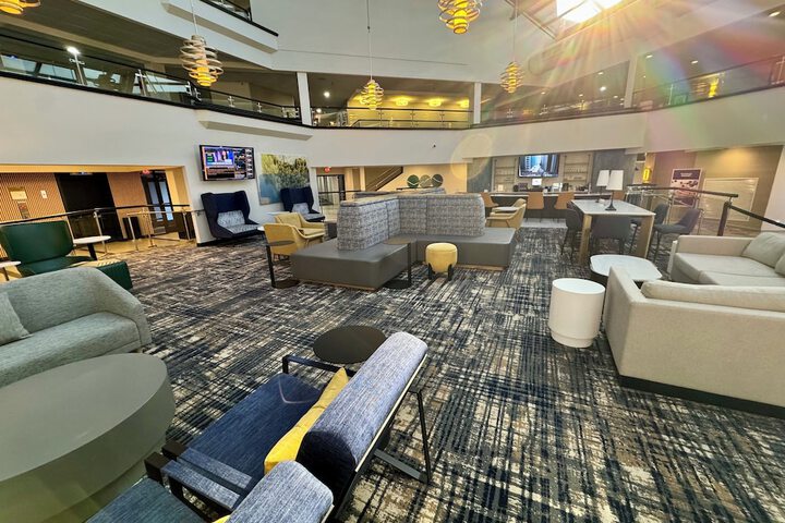Lobby sitting area