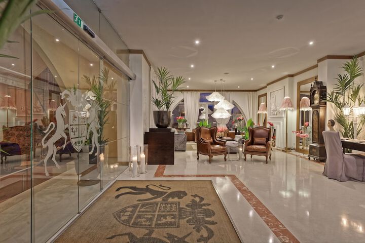 Interior entrance