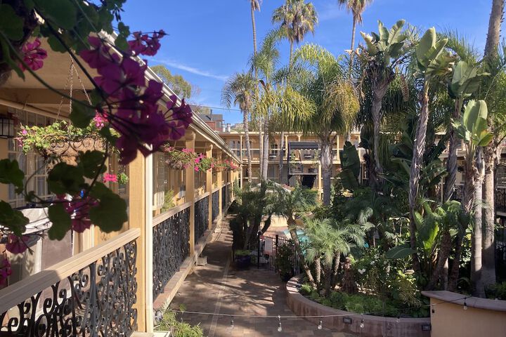 Courtyard view