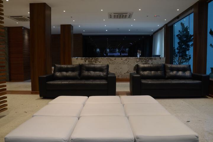 Interior entrance