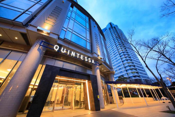 Exterior of Quintessa Hotel Osaka Bay