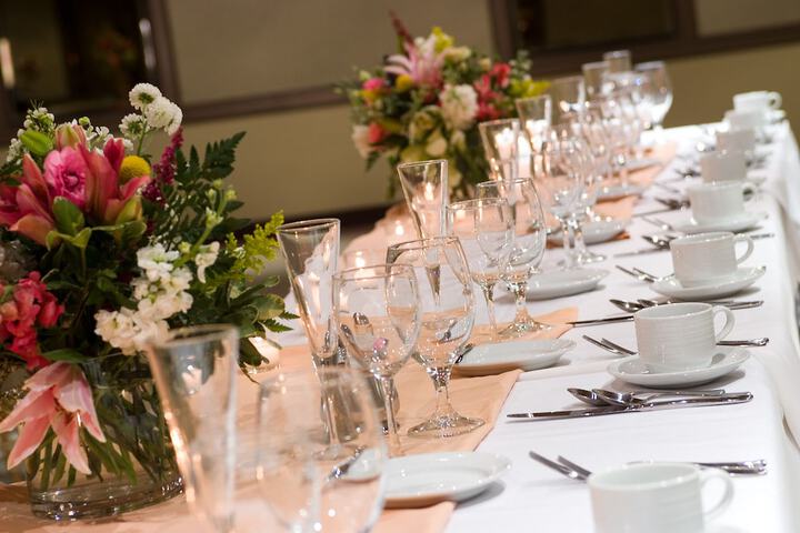 Indoor wedding