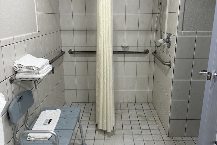 1 Queen Bed Mobility Accessible Roll in Shower (8 of 21)