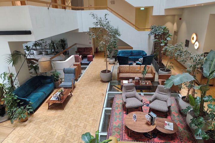 Lobby sitting area
