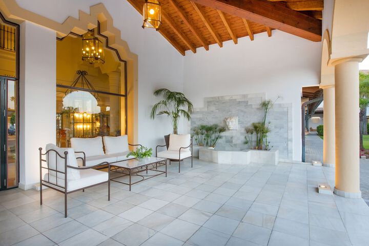 Interior entrance