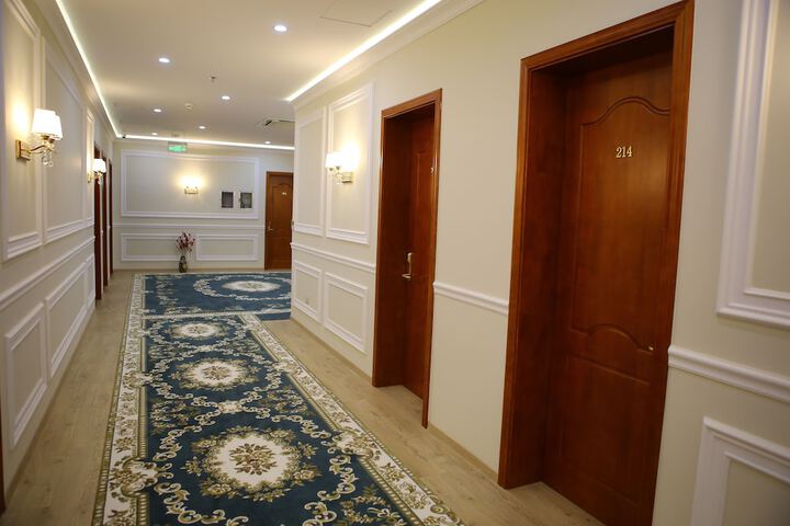 Interior entrance
