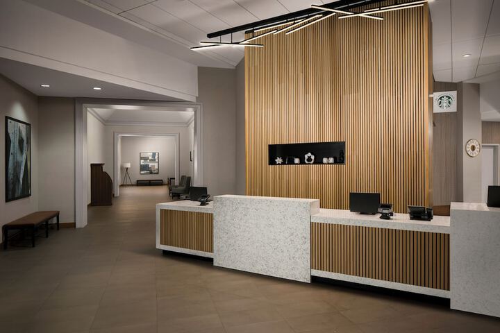Check-in/check-out kiosk
